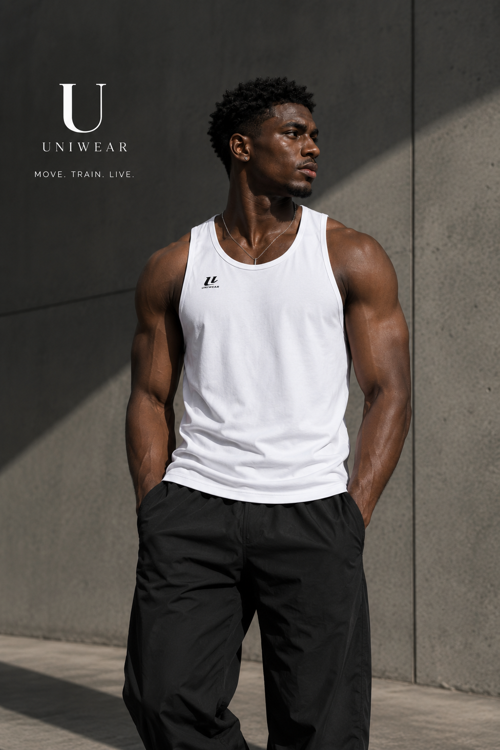 Perfect fit Muscle Tank Top —  Athletic Cotton Tank
