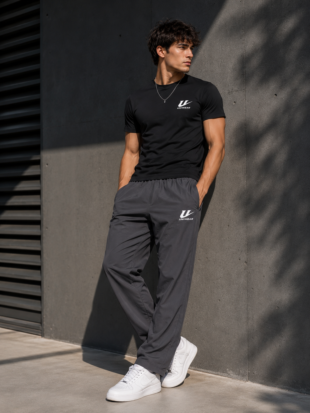 Wind Pant — Lightweight Windbreaker Track Pants with Elastic Waist