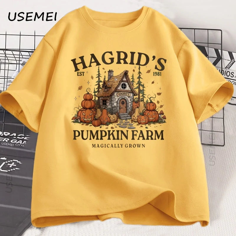 Uniwear Baggy T-shirt Autumn Pumpkin