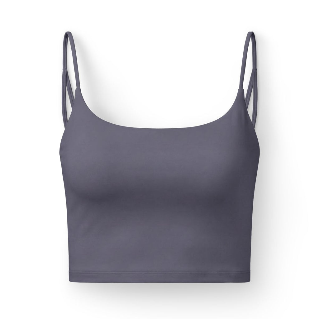 Luxe Women's Bralette — Lightweight Strappy Crop with Subtle Uniwear Logo